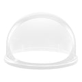 21 Inch Cotton Candy Machine Cover Acrylic Dome Bubble Shield for Commercial Floss Maker