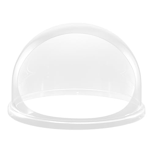 21 Inch Cotton Candy Machine Cover Acrylic Dome Bubble Shield for Commercial Floss Maker