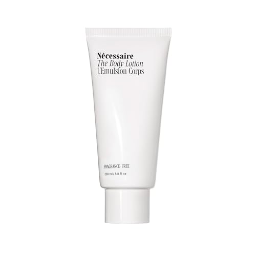 N?cessaire The Body Lotion Fragrance-Free - Multi-Peptide Moisturizer - Firming Body Lotion for Women + Men. 2.5% Niacinamide. Non-Comedogenic + Hypoallergenic for Sensitive Skin? 200 ml/6.8 fl oz
