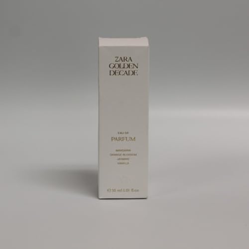 Zara Golden Decade Eau de Parfum for Women — Elegant Floral Fragrance 30ml