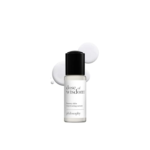 1 Ounce Facial Serum for Bouncy, Radiant Skin with Hyaluronic Acid & Vitamin C - Reactivating Skin Care