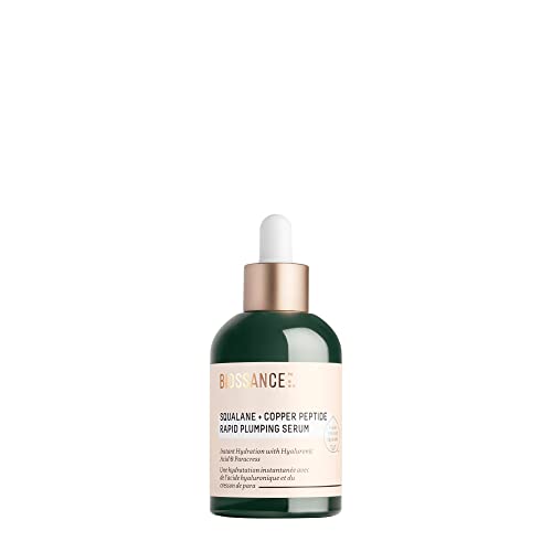 Biossance Squalane Copper Peptide Face Serum 1.69 Fl Oz - Plumping & Firming
