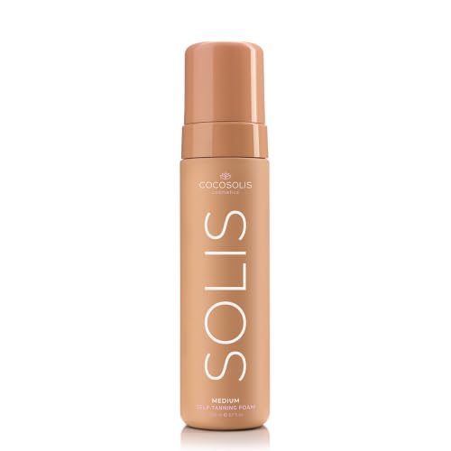 COCOSOLIS Solis Self-Tanning Lotion for Face & Body – Plant-Based DHA, 200 ml