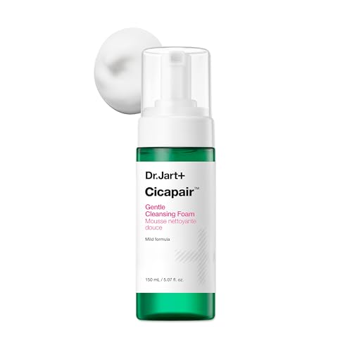 Gentle Foam Facial Cleanser for Sensitive Skin - Centella Asiatica, 5 Oz