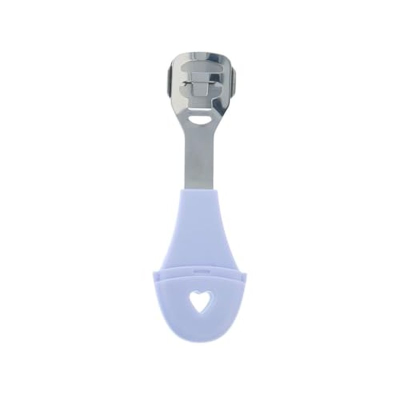 Aerosoles Double-Sided Foot File with Foot Scraper - Stainless Steel Pedicure Tool for Soft, Smooth Feet
