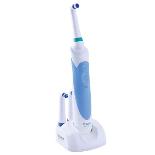 Rotadent ProCare Hollow-Tip Toothbrush Head - White, Fits ProCare Model