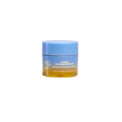 Then I Met You Living Cleansing Balm, Makeup Remover, Cleansing Oil, Face Cleanser, Melts Makeup & Sunscreen, Non-Stripping Zero Residue Oil Cleanser, First-Step Clean Vegan Korean Skincare