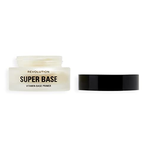 Revolution, Superbase Vitamin Primer, Hydrating Face Primer & Moisturizer, Makeup Primer with Vitamin C & Hyaluronic Acid, Vegan & Cruelty-Free, 0.84 fl oz