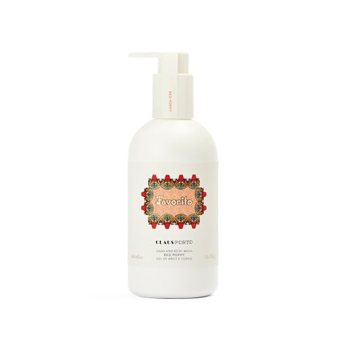 Favorito Red Poppy Hand and Body Wash - Natural Aloe Vera, 300g / 10.14 Fl Oz - Variation of THIS listing