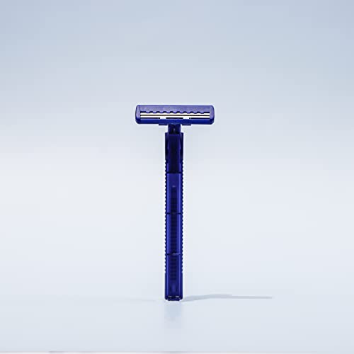 Dorco Fresh Twin Blade Disposable Razors for Men (60 Counts), Smooth & Comfortable Shave, Shaving Razors for Men, Non-Slip Handle, Ideal for Sensitive Skin & Travel