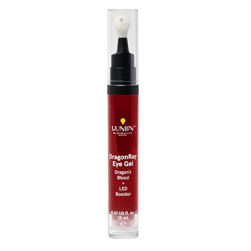 Lumin DragonRay Eye Gel for Dark Circles & Red Light Therapy 15ml