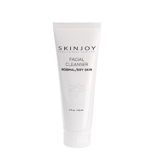 Facial Cleanser for Normal and Dry Skin, Gentle Face Wash, Makeup Remover, Gluten-Free Paraben-Free Sulfate-Free Cleanser Face Wash - 4 fl oz