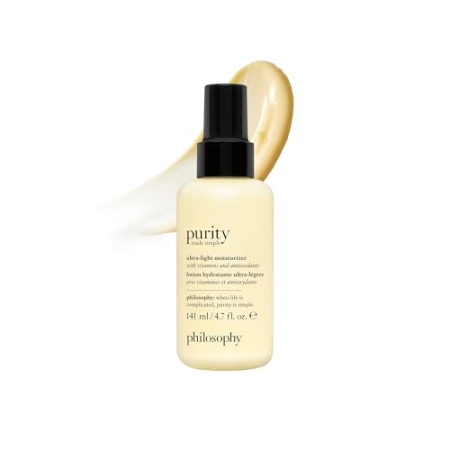 Philosophy Purity Made Simple Pore Face Moisturizer with Green Tea & Vitamins - 4.7 Fl Oz - Sensitive Skin Hydrating Cream