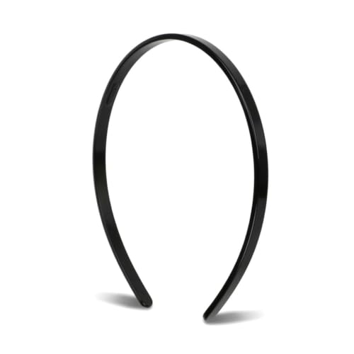 Black Thin Headband with Teeth - Ultracomfort Hair Accessory for Women Variation of THIS listing