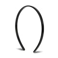 Black Thin Headband with Teeth - Ultracomfort Hair Accessory for Women Variation of THIS listing
