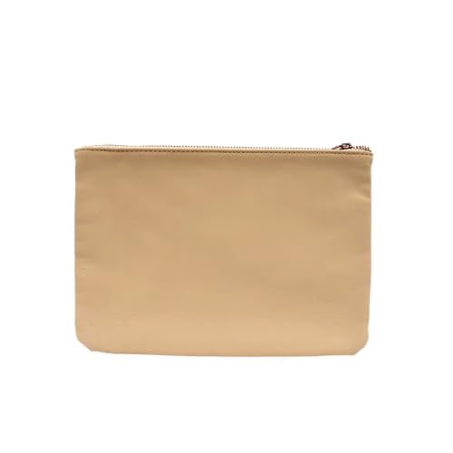 Bottega Veneta ILLUSIONE Leather Zip Cosmetic Pouch Makeup Fragrance Bag (9L X 6H x 0.2 W) - SMALL GIFT BAG - 1467