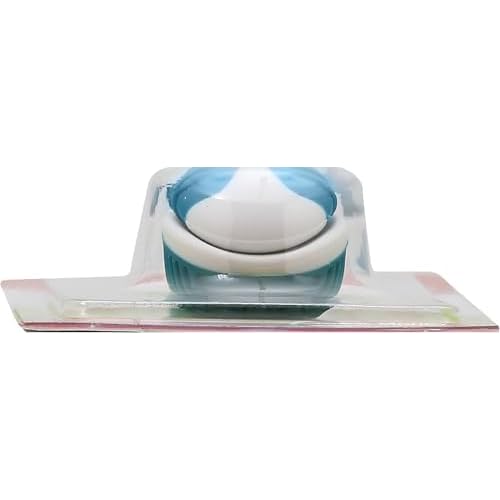 Leader Toenail Clipper for Adults, Easy Grip Nail Clipper, White & Blue, 1ct