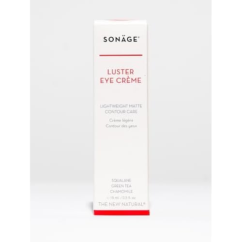 SONAGE Luster Eye Cream: Targets Dark Circles, Wrinkles & Puffiness | Vegan Collagen Formula