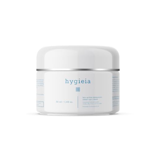 Hygieia + Bio-Active Idebenone Liposomal Smart Eye Cream - Advanced Anti-Aging Formula for Dark Circles, Puffiness, Fine Lines & Wrinkles - Peptides, Vitamin E, Caffeine & Hyaluronic Acid (1.69 oz)