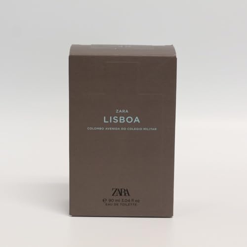 Zara Man Lisboa Cologne for Men 90ML Eau De Toilette | Refreshing Citrus & Musk Fragrance