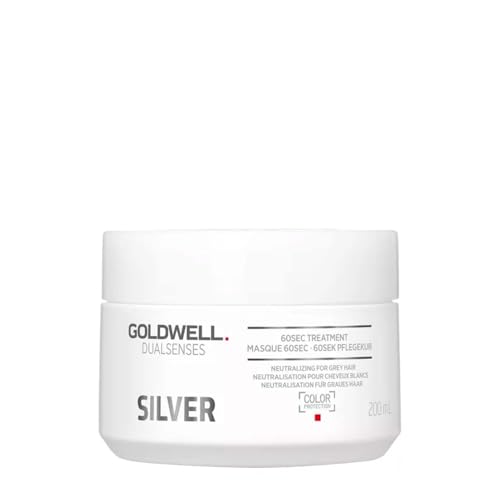 Silver Hair Color Treatment for Blonde & Grey Hair - 60Sec Regenerating Mask