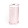 Ubbi Stainless Steel Diaper Pail - No Special Bags, Odor Locking - Blush Pink