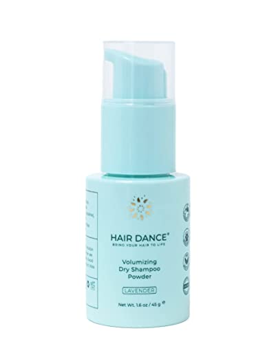Hair Dance Lavender Dry Shampoo Powder 1.6oz - Organic, Vegan, Non-Aerosol