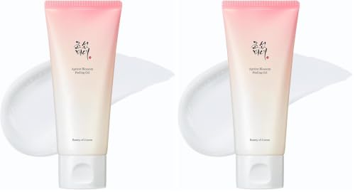 Apricot Blossom Peeling Gel 3.38 Fl Oz Pack of 2 - Gentle Exfoliating Face & Body Scrub