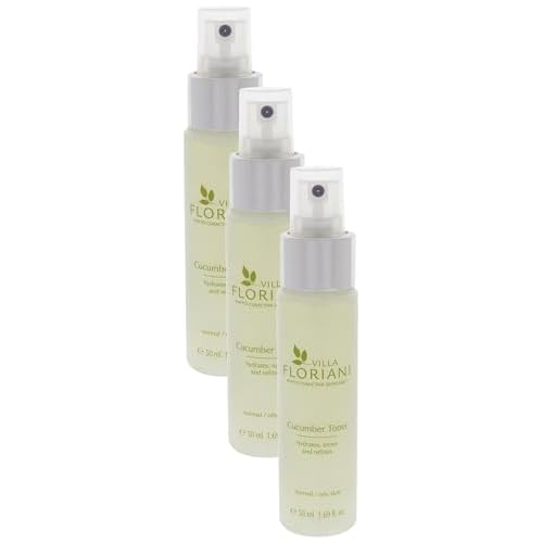 Villa Floriani Cucumber Toner Women Toner 1.69 oz (Pack of 3)
