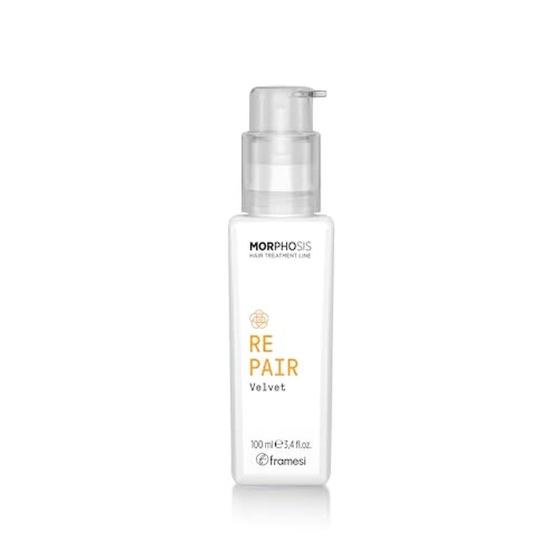 FRAMESI Morphosis Repair Velvet 3.4 fl oz, Leave In Conditioner, Moisturizes and Strengthens Hair, Natural Ingredients, Color Safe