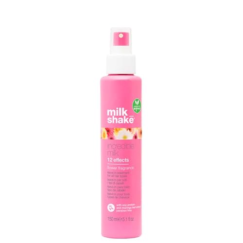 Milk Shake Flower Incredible Milk Leave-In Hair Treatment - 12 Benefits, 5.1 Oz