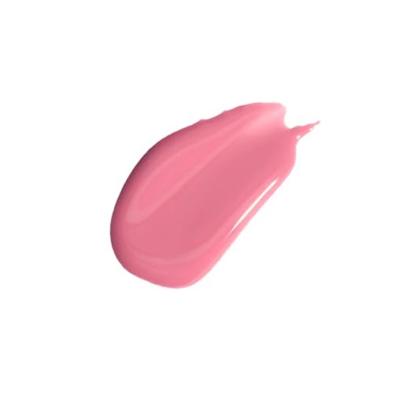 Flower Knows Violet Strawberry Rococo Glowy Lip Gloss,Moisturizing Baby Pink Plumping Lip Oil,Hydrating Lip Tint for Girls&Women,Vegan & Cruelty-Free,0.12 Fl Oz(G01 Strawberry Macaron)