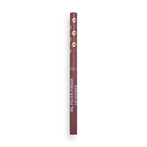 Revolution Beauty London, IRL Filter Finish Lip Liner Definer Waterproof Long Lasting Set with Matching Lipsticks or Lip Gloss