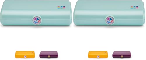 Mint Take It Tote Makeup Case with Mirror & Auto-Open Tray - Pack of 2 - Variation Menta / One Size