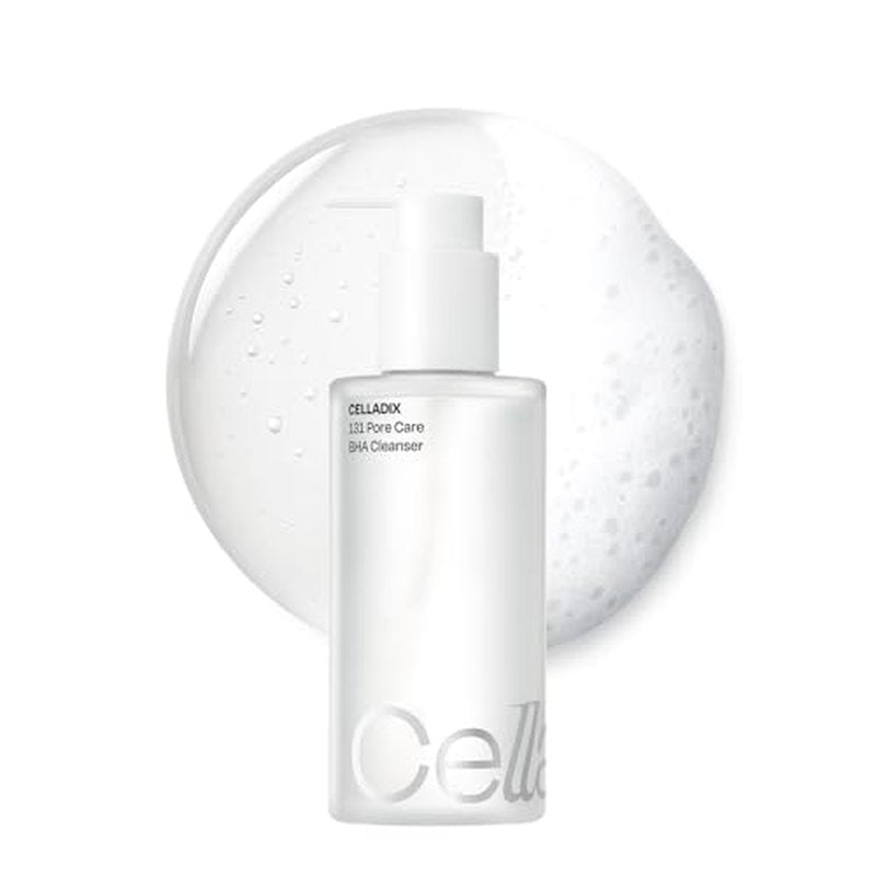 Celladix 131 Pore Care BHA Gel Cleanser, Gentle Daily Face Wash for Oily, Sensitive & Acne-Prone Skin, Pore Minimizer with 10% 4HA Complex, Hydrating Deep Cleanse, Korean Skincare, 6.76 Fl Oz