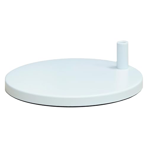 Desktop Base of LED Half Moon Light for Nail Desk (White)