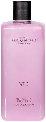 Pecksniff's Rose & Peony Moisturizing Shower Gel 750ml / 25.36 Fl Oz – Rose & Peony (Pack of 1)
