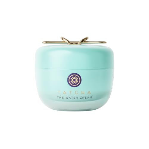 TATCHA Water Cream Moisturizer 50ml - Oil-Free Hydrating Face Cream for Poreless Skin