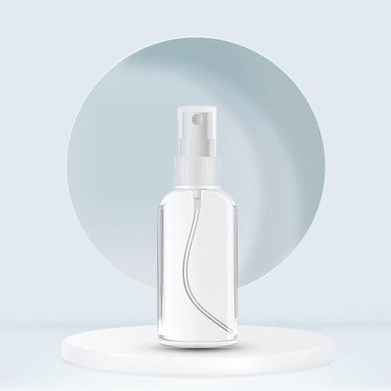 100PCS 1oz/30ml Small Spray Bottle, Clear Fine Mist Spray Bottle Mini Empty Hair Spray Bottle, Plastic Refillable Cosmetic Containers for Plants, Cleaning, Misting & Skin Care