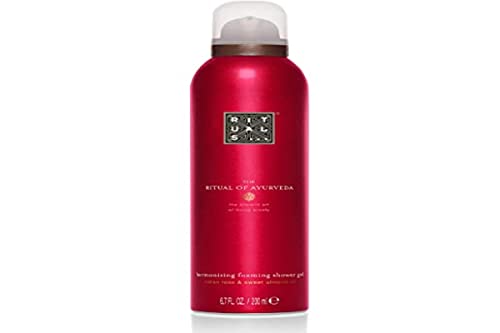 Foaming Shower Gel with Ayurvedic Ingredients - 6.7 Fl Oz