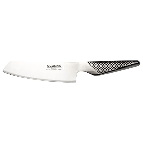 Global 5.5-Inch Vegetable Nakiri Kitchen Knife - Japanese Stainless Steel Blade