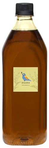 Mustard Oil for Skin - USDA Organic Extra Virgin Cold Pressed 34 Fl Oz - Natural Moisturizer & Body Oil (Pack of 1)