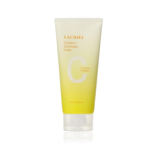 Vitamin C Cleansing Foam/Face Wash All Skin,Vitamin Capsules,Vegan,Low pH, /4.05 fl.oz.