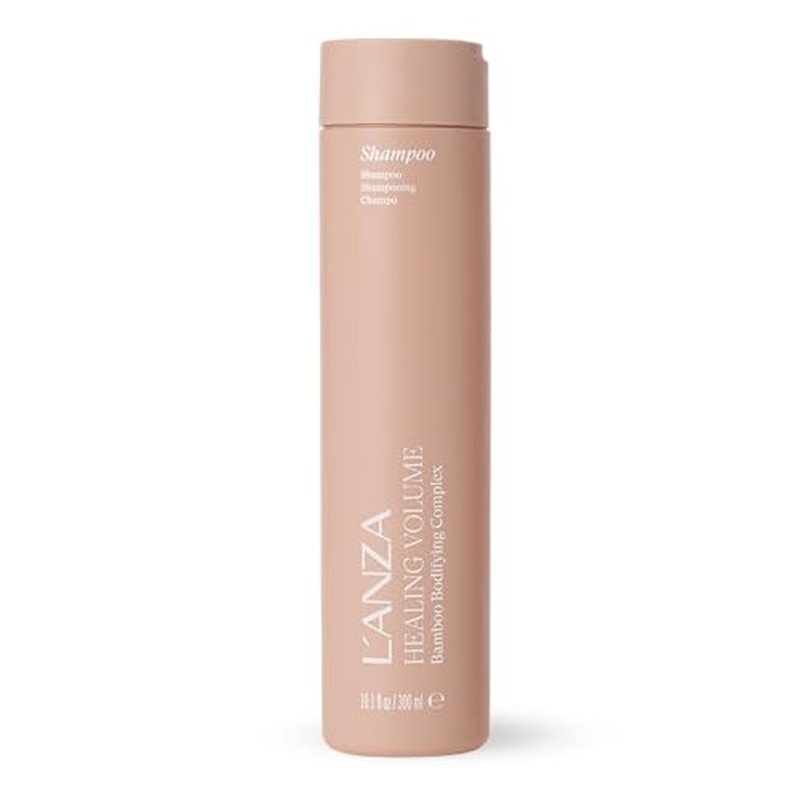 L'ANZA Healing Volume Hair Thickening Shampoo Volumizing Shampoo, Boosts Body, Lightweight Cleanse, Adds Fullness, Color Safe, Anti-Frizz Anti-Humidity Strengthening Care, Sulfate Free