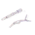 Mane Jumbo Holographic Alligator Hair Clips - Heavy Duty Sectioning Clips for Thick & Curly Hair (2 Count)