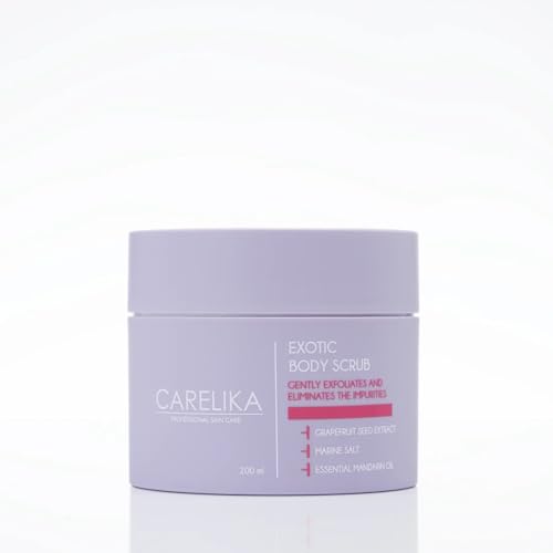 Exotic Body Scrub with Grapefruit Extract ? Citrus Fragrance Exfoliating & Hydrating Formula ? Smooth & Refresh Dull Skin ? 200ml