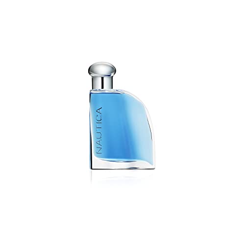 Men's Eau de Toilette Spray - Nautica Blue, 1.6 Fl Oz, Travel Size, Long-Lasting Fragrance - Blue Variation