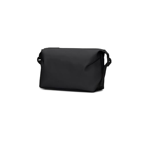 Waterproof Toiletry Bag for Travel - Rains Weekend Wash Bag in Black