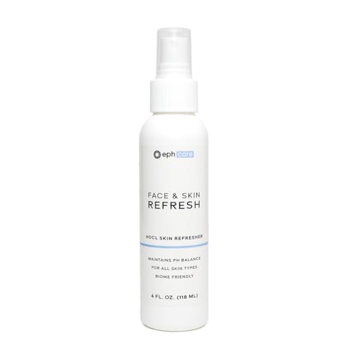 HOCl Face & Skin Refresh, Soothing & Purifying Spray, Fragrance-Free, Alcohol-Free, Natural Hypochlorous Acid, Sensitive Skin