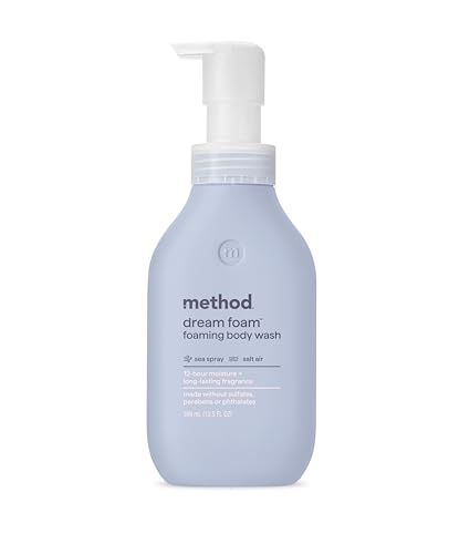 Method Dream Foam Foaming Body Wash Sea Spray Salt Air 13.5oz Pack of 6